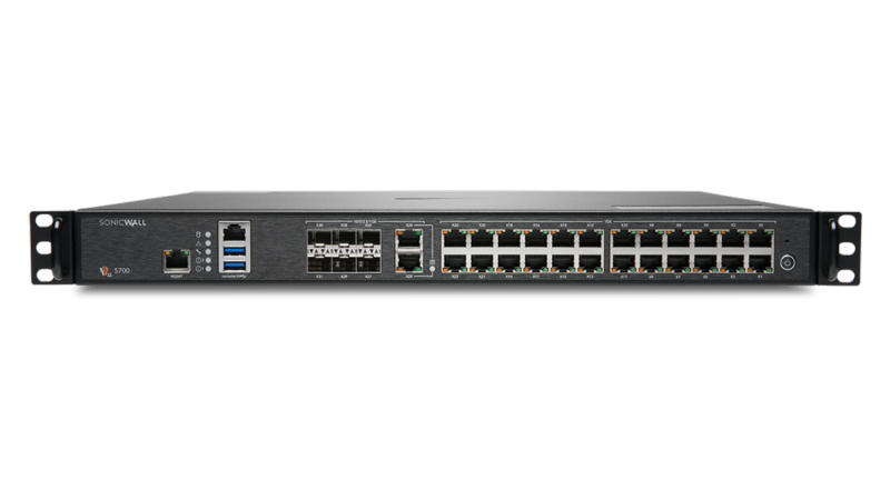 A SonicWall secure firewall product.
